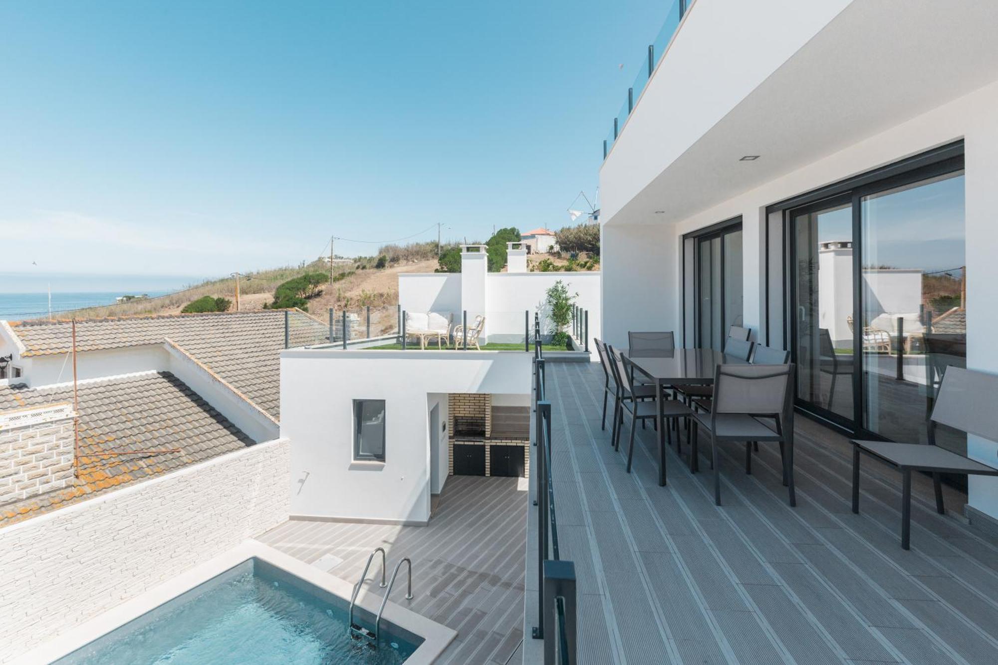 Beach Villa With Ocean View Lourinhã Zewnętrze zdjęcie